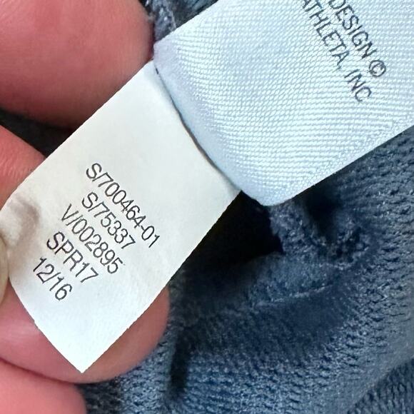 Athleta Marled Knit Downplay Mini Skirt Athletic Size XS Blue - Picture 6 of 6